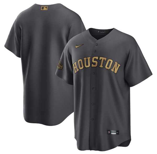 Houston Astros Blank Charcoal 2022 All-Star Cool Base Stitched Baseball Jersey,We sell and wholesale Houston Astros Blank Charcoal 2022 All-Star Cool Base Stitched Baseball Jersey on line form chian!